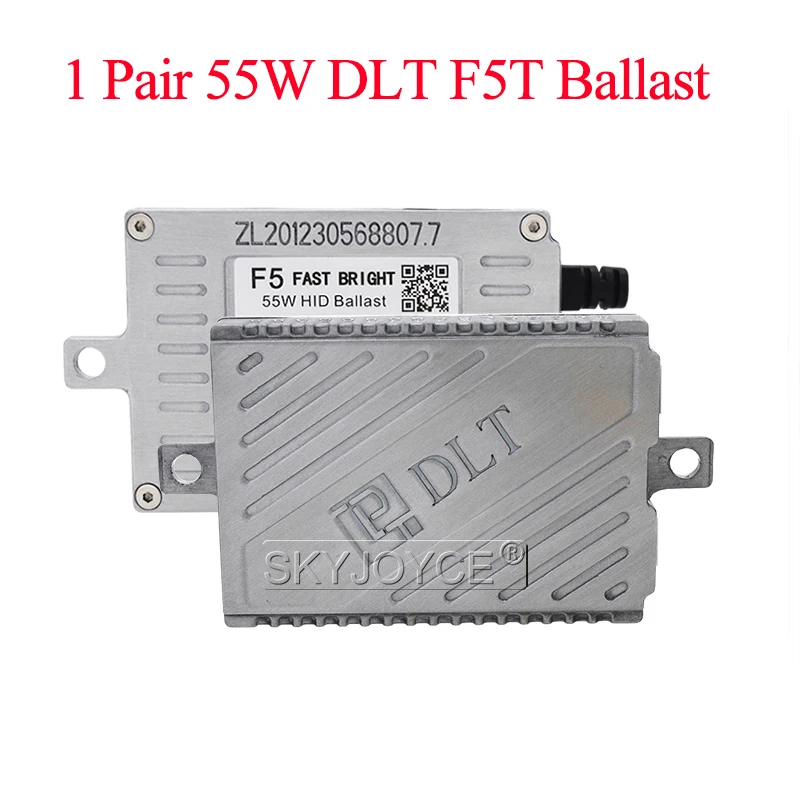 SKYJOYCE оригинальный DLT Xenon 55W F5 Быстрый Яркий балласт для AC комплект ламп