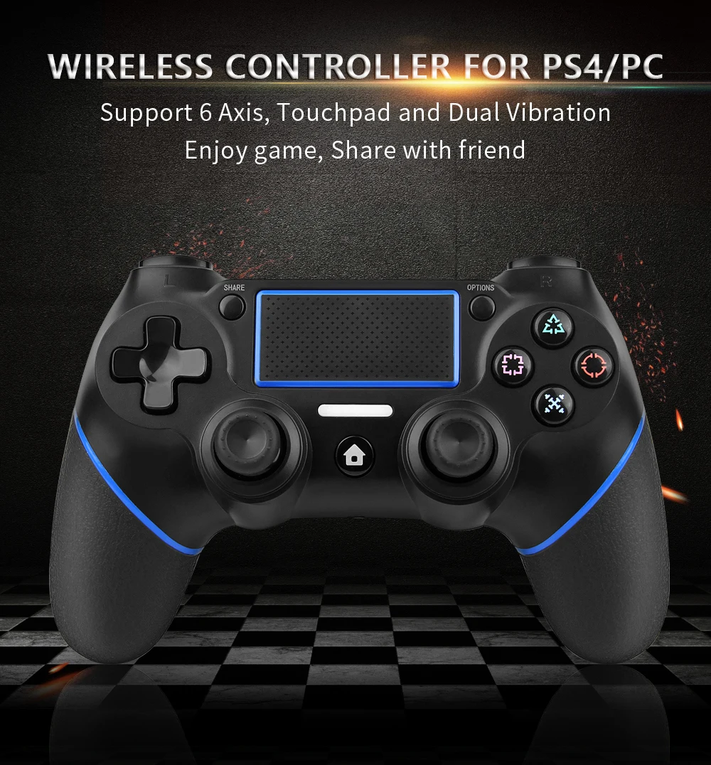 IBen Bluetooth беспроводной игровой контроллер геймпад для PS4/PC джойстик playstation 4 контроллер Dualshock 4