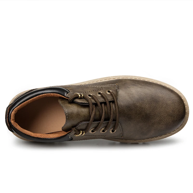 Для Мужчин's Повседневная кожаная обувь модные мужские PU Chaussures Hommes EN Cuir Кружево