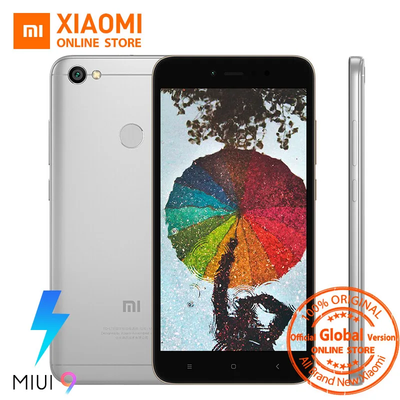 Глобальная версия Xiaomi Redmi Note 5A 5 3 ГБ 32 мобильный телефон Snapdragon 435 Octa Core Процессор