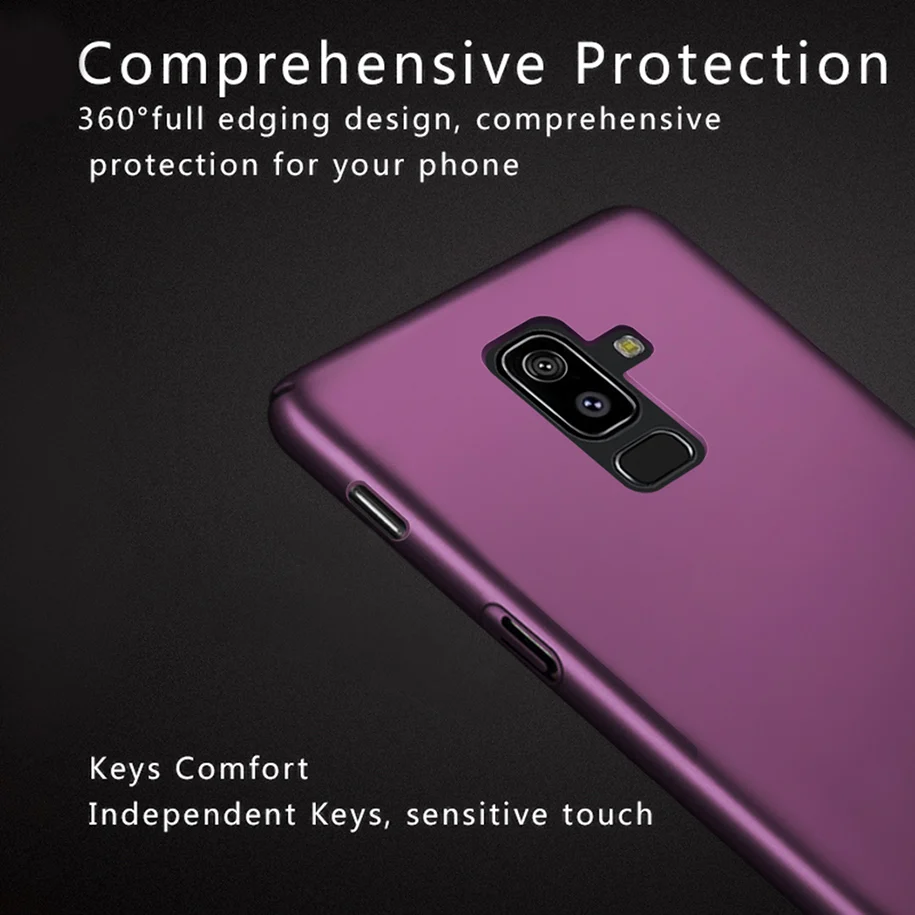Жесткий пластиковый чехол для Samsung Galaxy J8 2018 Роскошный телефона из поликарбоната