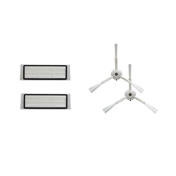 

for Xiaomi Robot Vacuum Cleaner 2 roborock Spare Parts Kits Side Brushes HEPA Filter Roller brush Cloth Mopping Pad