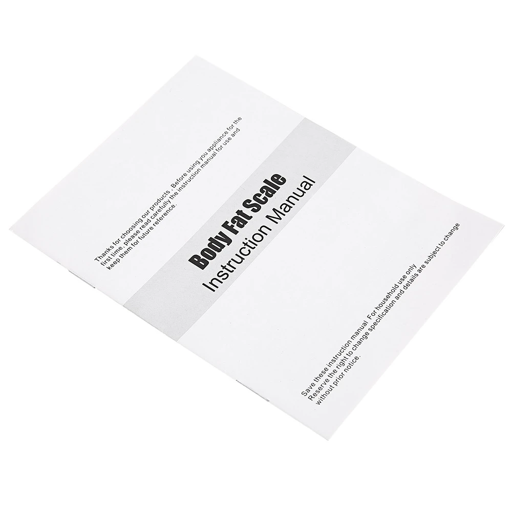 Inlife FB-12 Измерения Смарт Цифровой ИМТ Bluetooth Жира Вес Масштаба с Большим ЖК- |