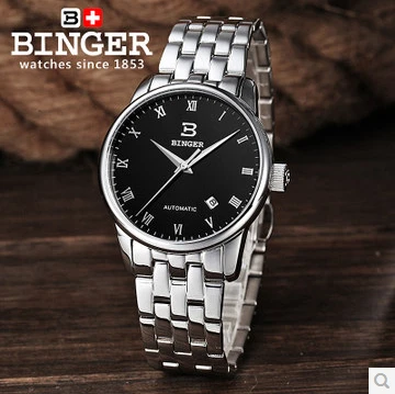 Большие скидки Фирменная Новинка 2017 Роскошные Для мужчин S автоматические часы