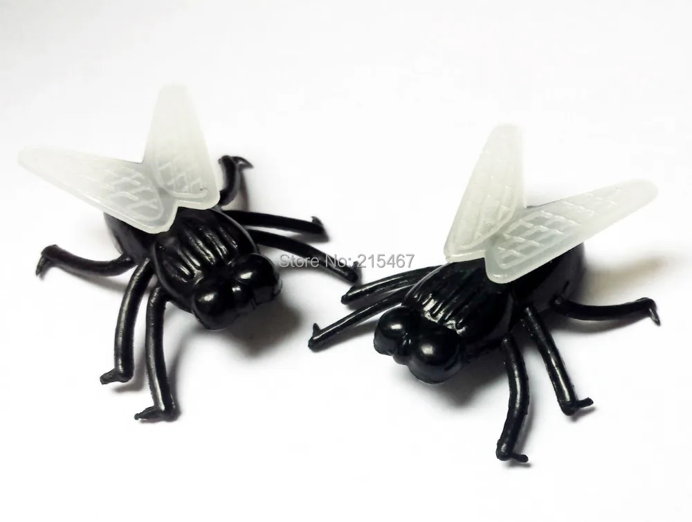 15 шт. волшебные поддельные мухи смешная шутка украшение торта шуточные вечерние