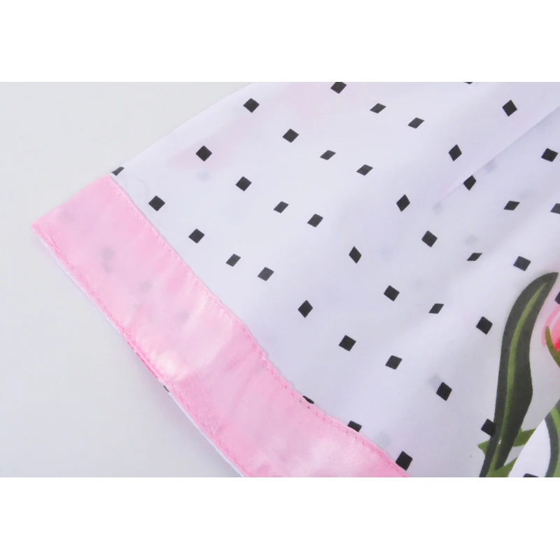 

Summer Style Girls Floral Dress High Quality Sleeveless Flowers Casual Princess Dress Girl Clothes Polka Dot Kids Baby Clothing