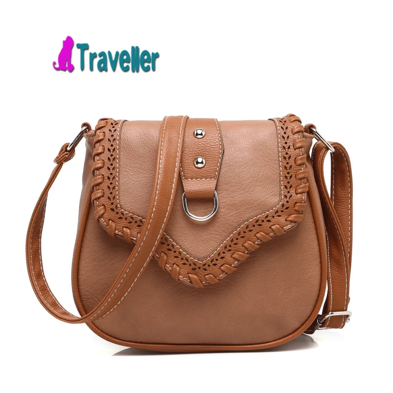 Новый 2017 Ретро Выдалбливают Креста Тела Сумка Леди Старинные Мешок Женской Моды