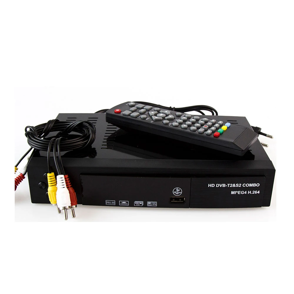 Dmyco DVB T2 S2 цифрового наземного спутниковый ресивер ТВ ящик MPEG 4 H.264 HD 1080 P Поддержка