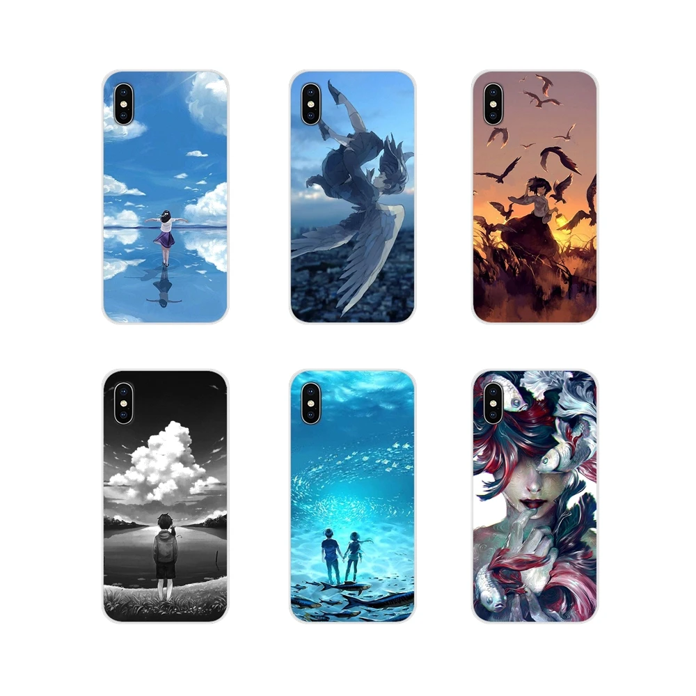 TPU прозрачный чехол для кожи мультипликационные персонажи аниме LG G3 G4 Mini G5 G6 G7 Q6 Q7