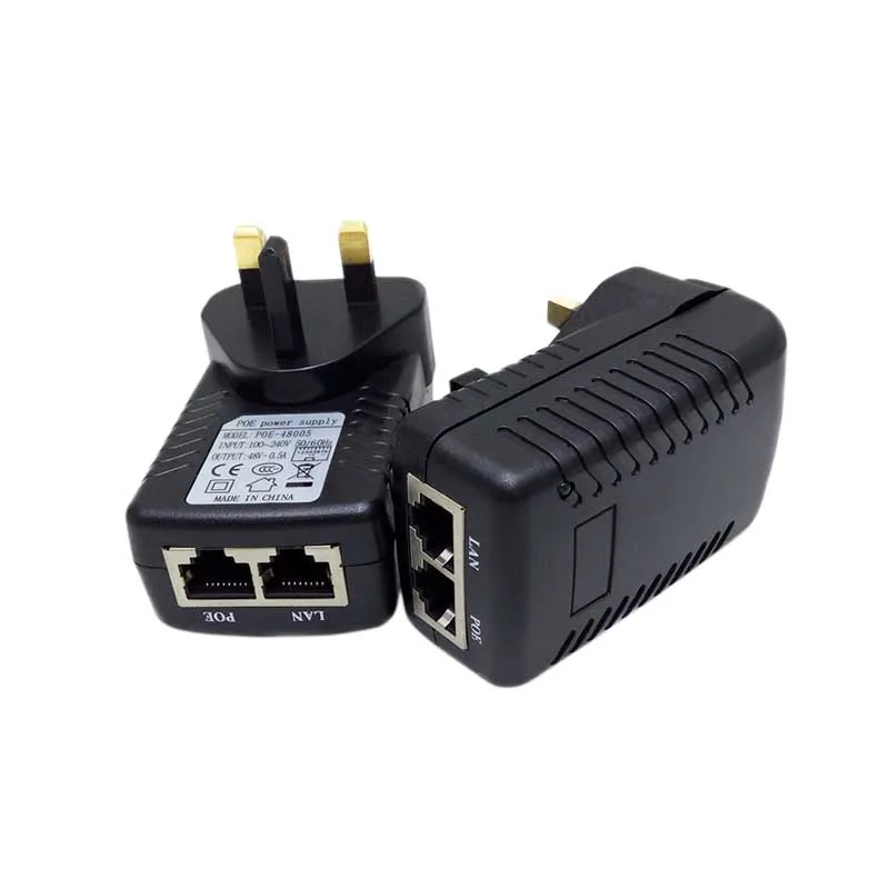 DC24V 1A 24 Вт источник питания от сети Ethernet для IP CCTV камера Камера POE Инжектор