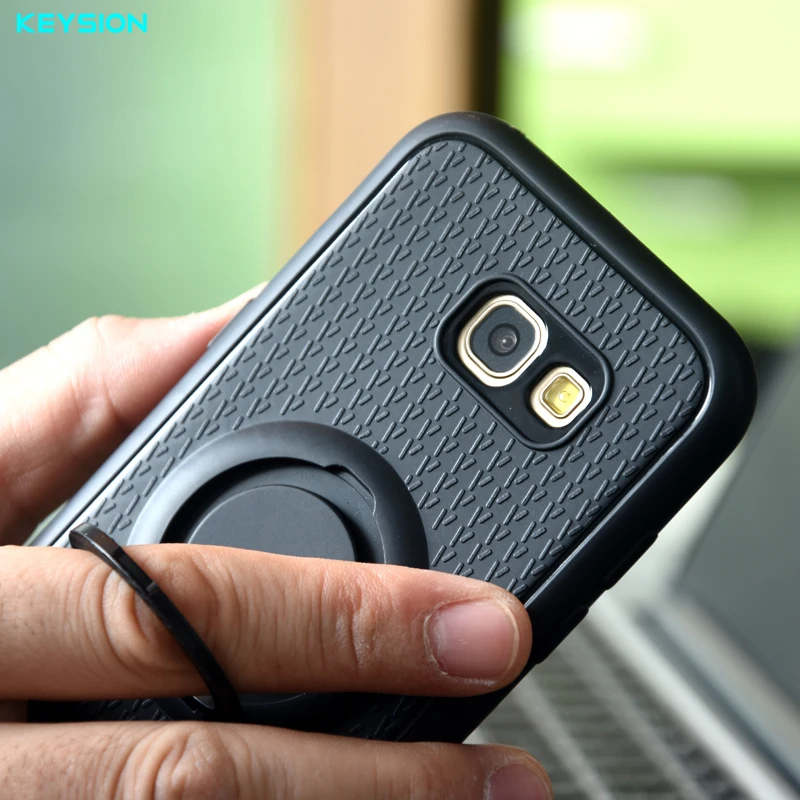 Чехол KEYSION для Samsung Galaxy A7 2017 A720 автомобильный держатель подставка магнитный