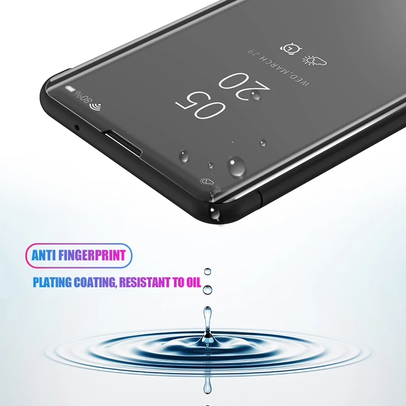 Зеркальный чехол для Xiaomi Mi A3 флип-чехол телефона 8 9 9SE A2 Lite Pocophone F1 CC9E Mi9 A3lite чехлы