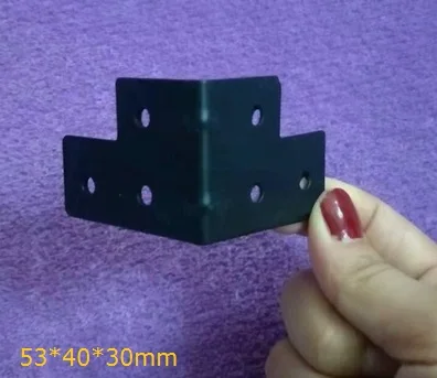Edge Brace 2 шт./лот, черный чехол для дорожного полета, утопленный шарнир с застежкой, Угловой протектор, пружинный чехол для дорожного движения, комплект оборудования - Цвет: Edge Brace