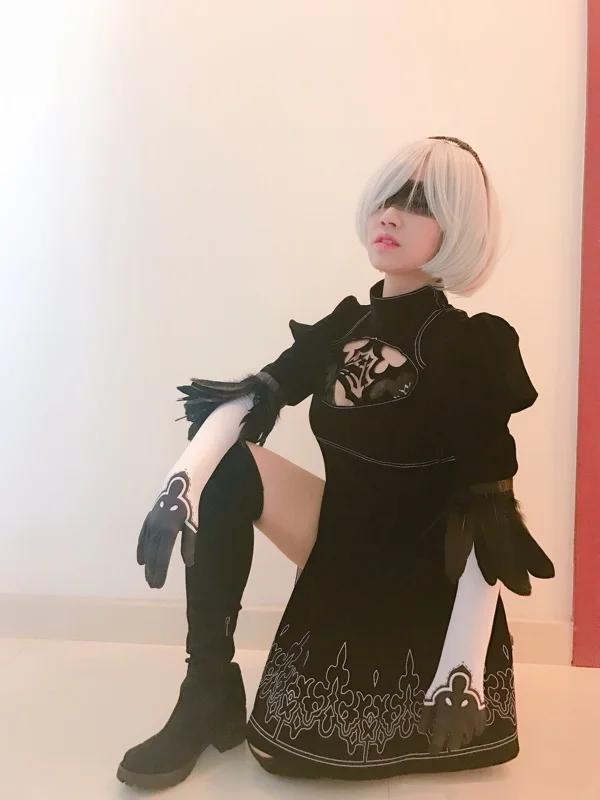 Женский карнавальный костюм Nier Automata новый игровой наряд на карнавал Хэллоуин для