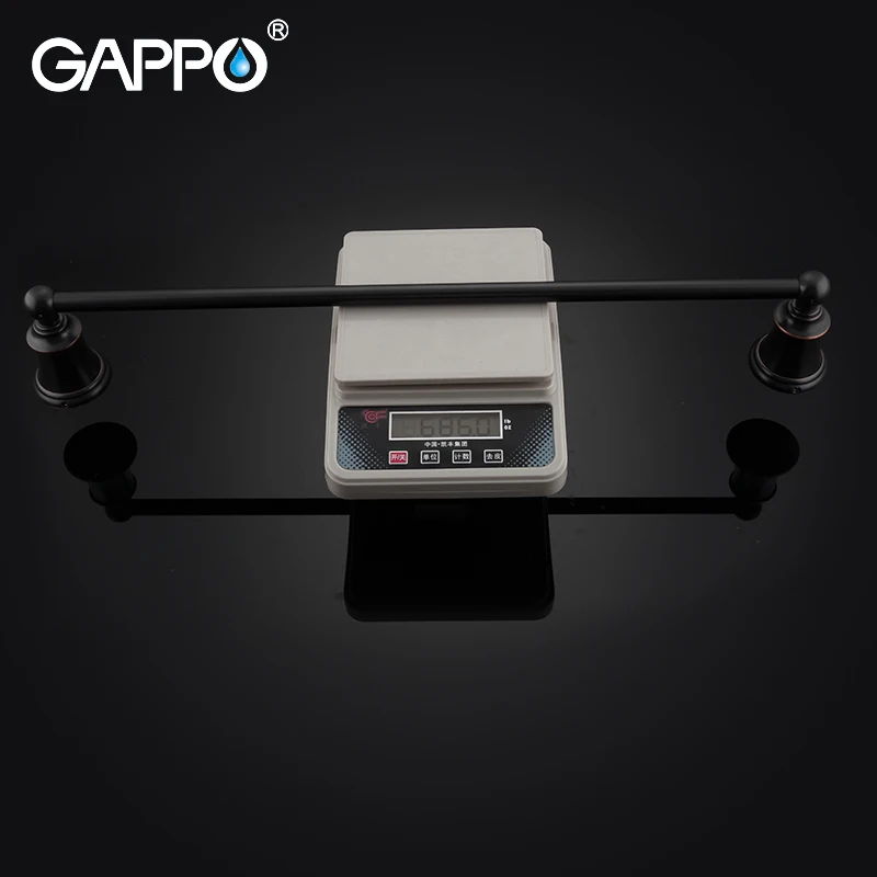 Вешалка для полотенец GAPPO настенная вешалка ванной комнаты с одной направляющей