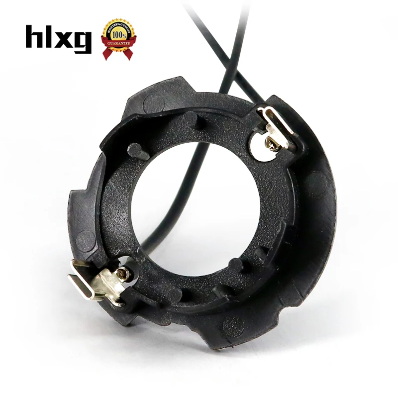 HLXG 2 шт. H7 led гнездо для фары адаптер бас Volkswagen golf 5 старого Sagitar держатель VW golf5