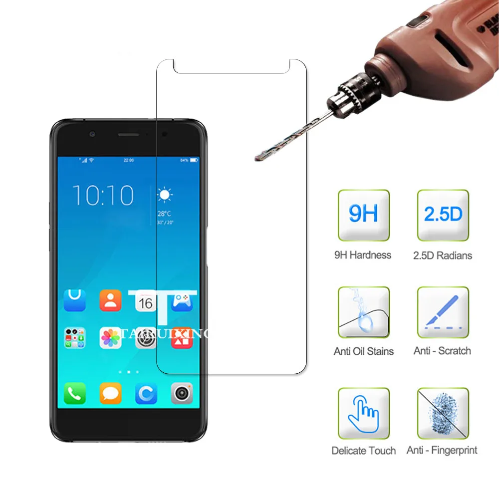 9H закаленное стекло для защиты экрана Hisense A2 Pro Защитная стеклянная пленка