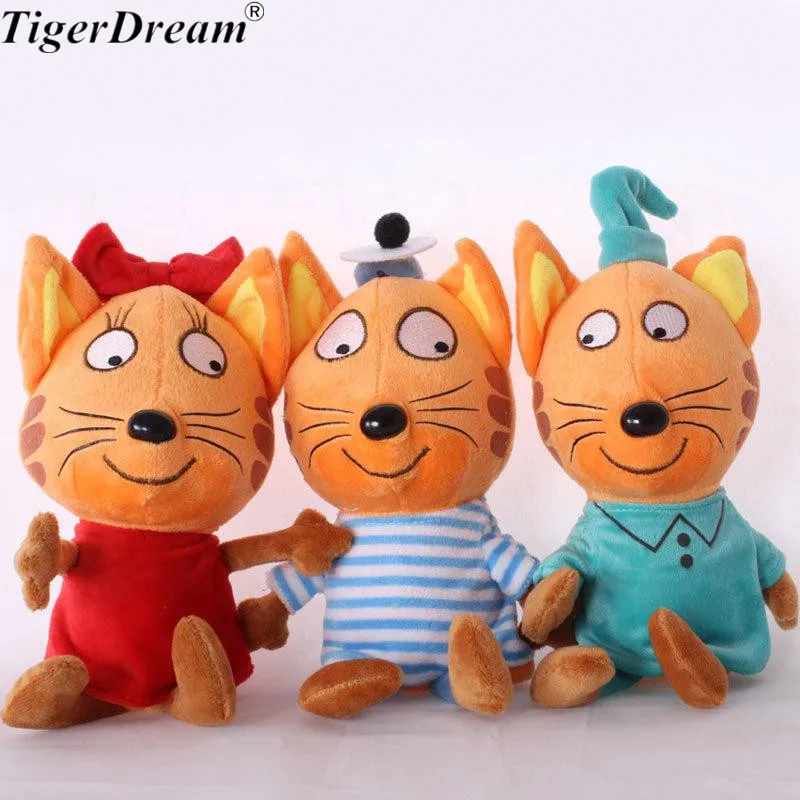 

Игрушка «Три котята» из русского мультфильма, 20/30 см