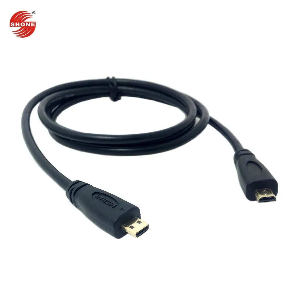 1 м Micro HDMI штекер к Тип D штекеру кабель для SamSung MOTO HTC DC DV | Компьютеры и офис