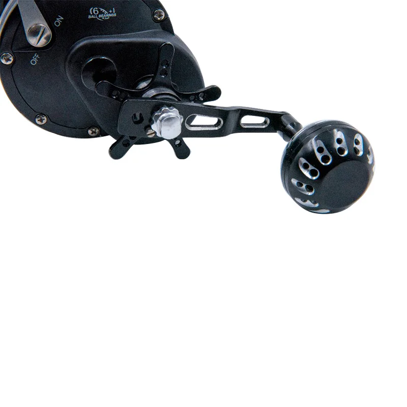 2019 New V7 Trolling Reel 4.1:1 Gear Ratio 6+1BB 30Kg Drag Power Right Hand Bait Casting Boat Fishing Drum | Спорт и развлечения
