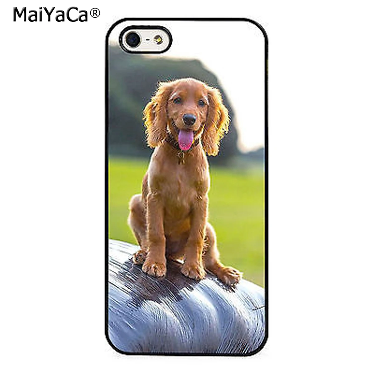MaiYaCa очаровательный золотой кокер-спаниель чехол для телефона iPhone 5 5s 6 s 7 8 Plus X