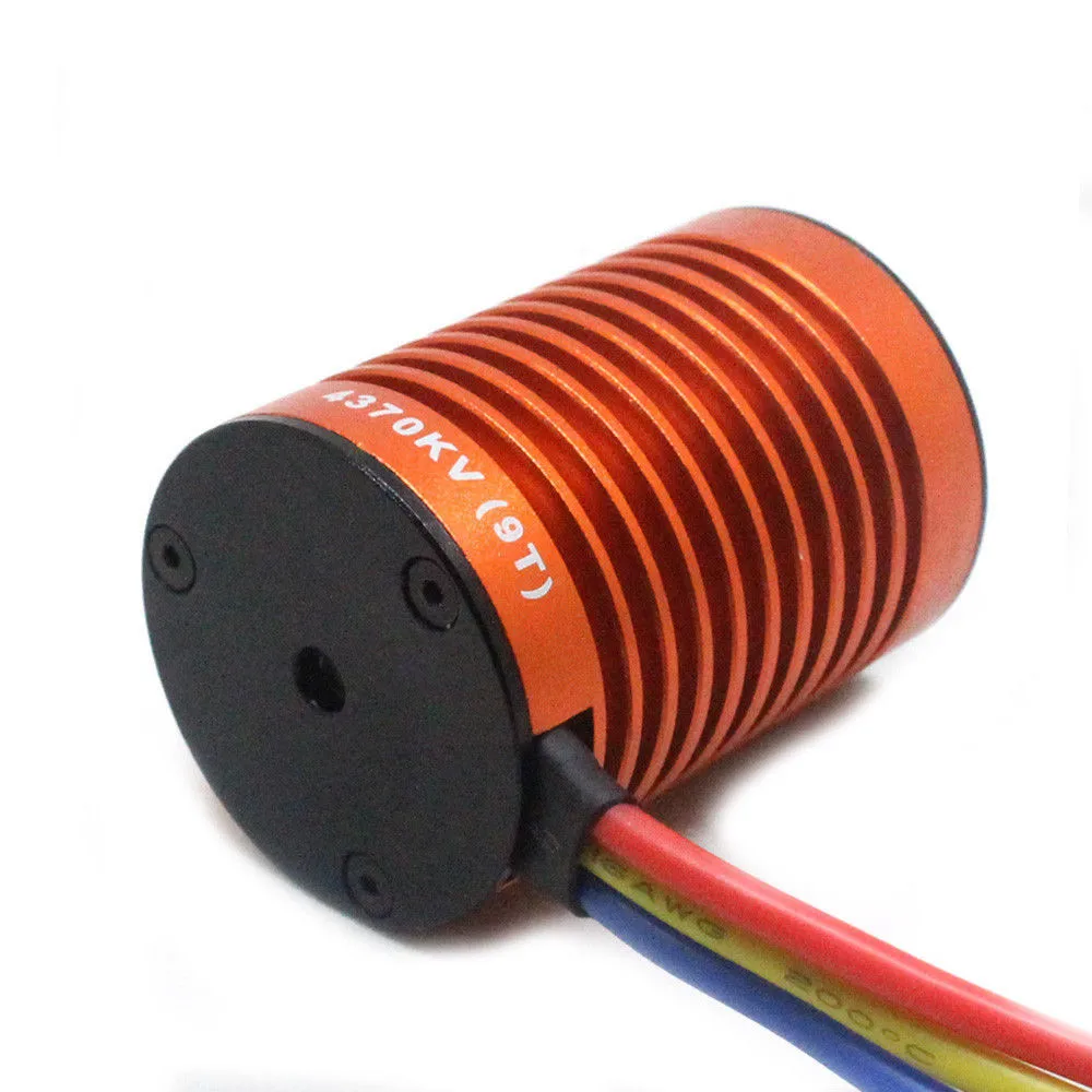 9T 4370KV бесщеточный двигатель + 60A ESC контроллер скорости Combo ME720 для 1/10 RC автомобиля