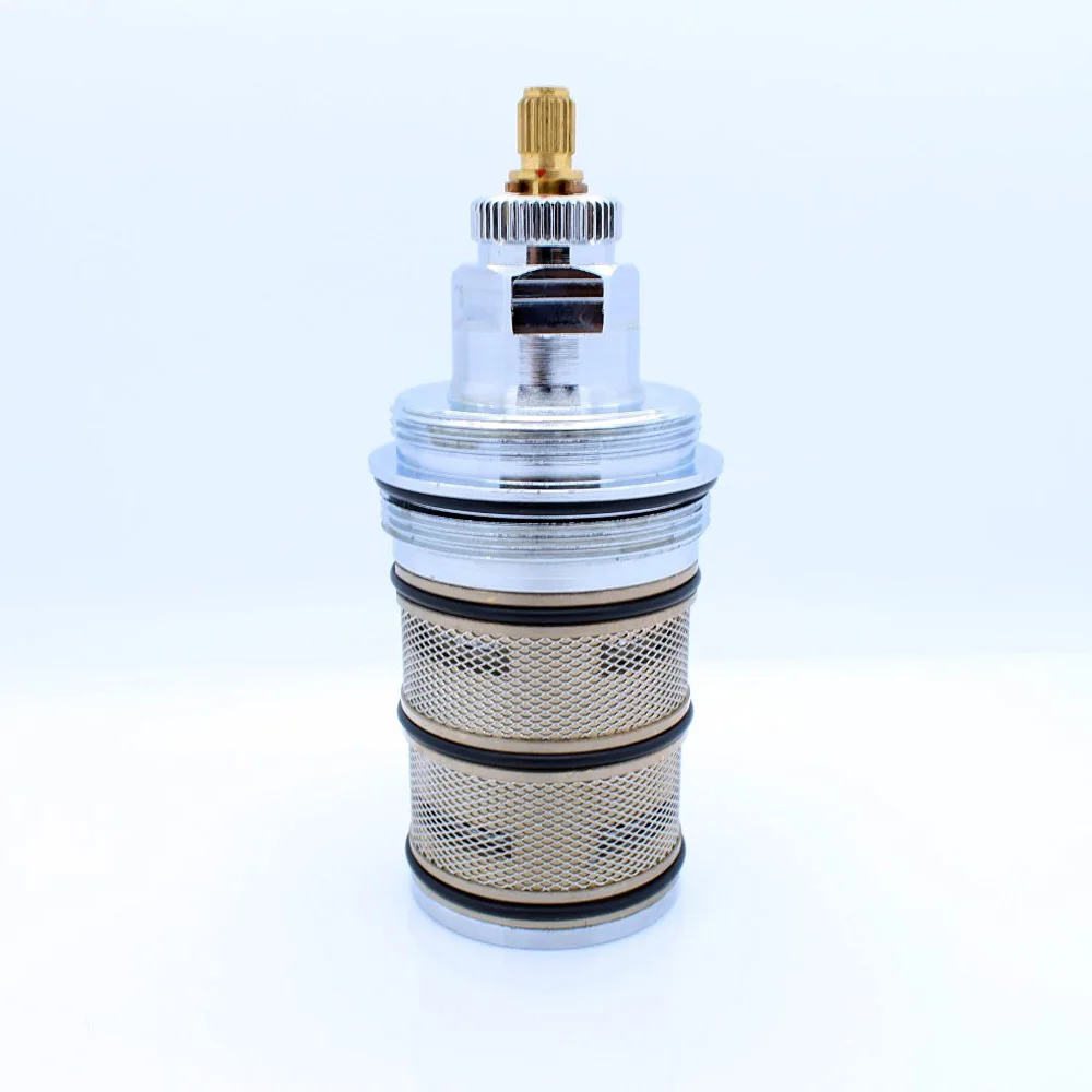 100% новый латунный смеситель для душа высокого потока клапан термостатический