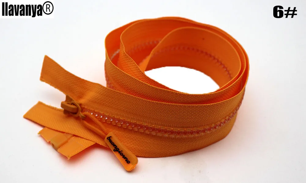 1 шт. много красочные пластиковые молнии молния открытым концом для шитья