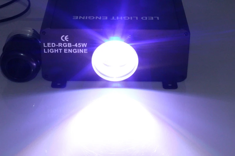 45 Вт 4key RF remote RGB Динамический светодиодный волокно оптическое звезда потолочный