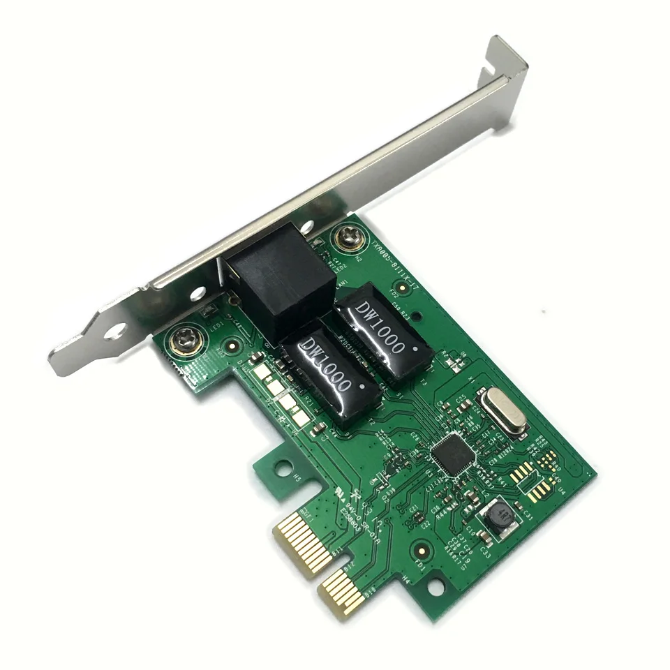 ZML PCI-E сетевая карта Gigabit Ethernet адаптер с разъемом PCI Express до RJ45 Lan порт для ПК