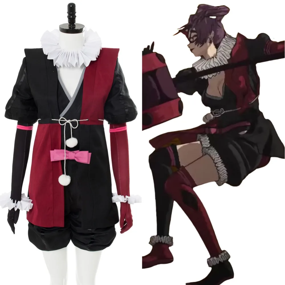 Харли Куинн Косплей Костюм 2018 Бэтмен костюм для косплея ниндзя в японском