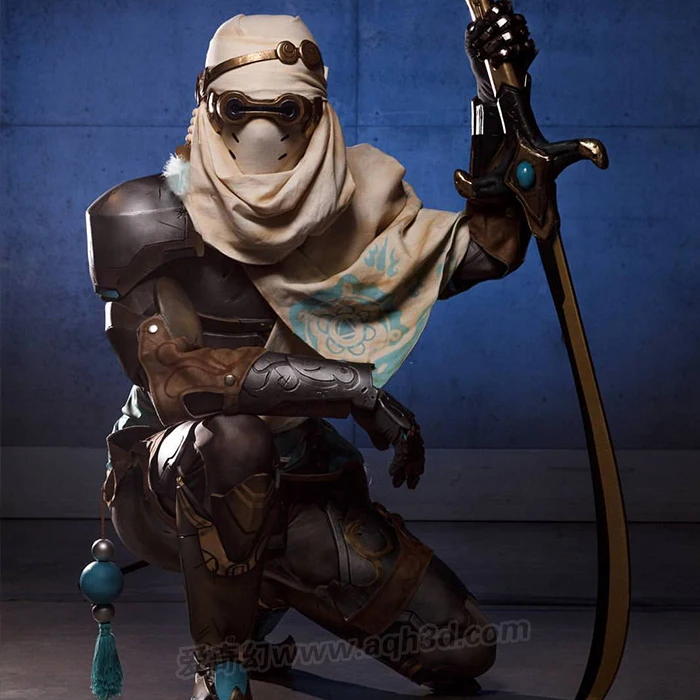 Genji Beduin для просмотра броней Бесплатная обрезка 1:1 изготовленная по