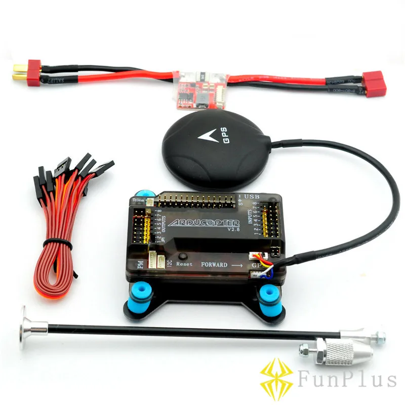 Контроллер полета APM 2 8 с амортизатором NEO 6M GPS /NEO M8N 5 в 3 А модуль питания Т образной