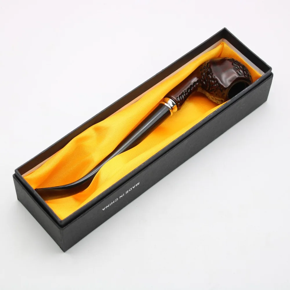 1 шт. новинка деревянный держатель для сигарет ручной работы из смолы трубка