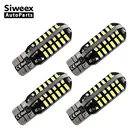 4 шт., Автомобильные светодиодные лампы W5W T10 48 3014 SMD