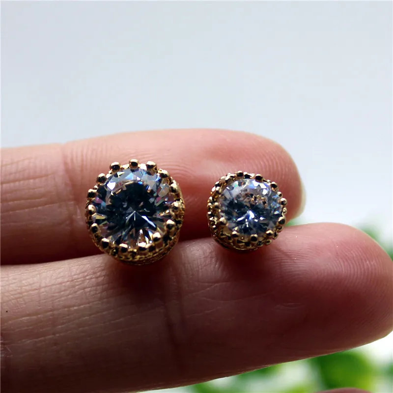 Лидер продаж классический дизайн модная брендовая бижутерия простые круглые