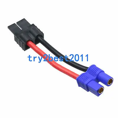 Переходник EC3 Мама к Traxxas TRX папа E-Flite Tenergy 14AWG 5 см | Обустройство дома