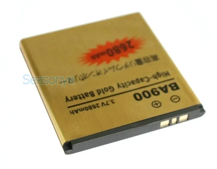 Seasonye 2680mAh BA900 золотистый сменный аккумулятор + универсальное зарядное устройство