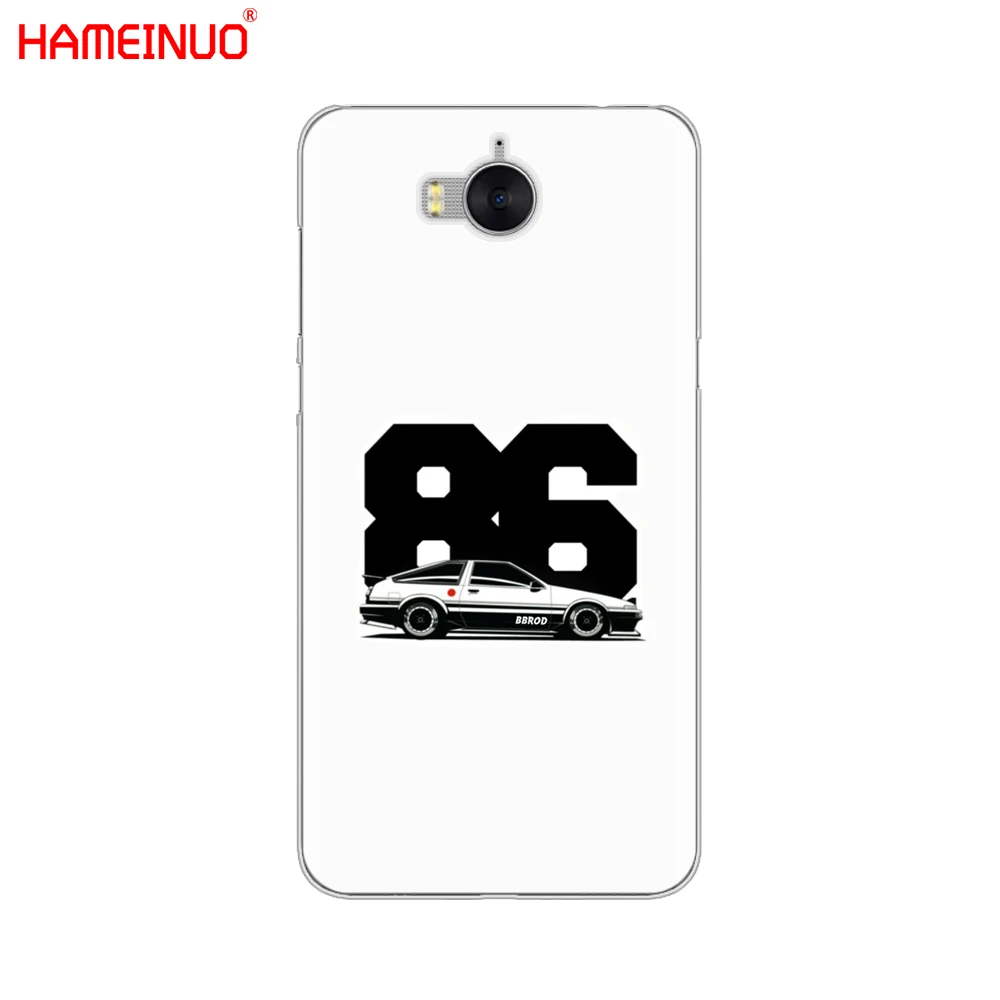 HAMEINUO AE86 Initial D чехол для сотового телефона huawei honor 3C 4X 4C 5C 5X 6 7 Y3 Y6 Y5 2 II Y560 2017|Бамперы| |