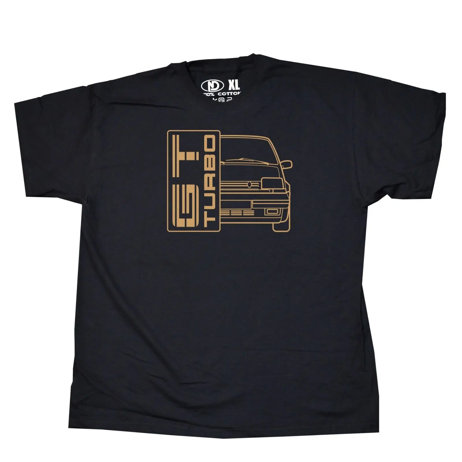 Renault Super 5 Gt Turbo T Shirt Sport Car Classic Racing New Fashion Men Hip Hop 3D Print Novelty Shirts | Мужская одежда