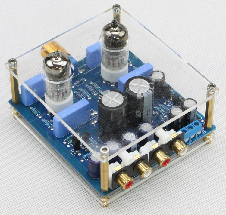 

15W 6J1 tube preamp board Circuit imitation X10-D with case