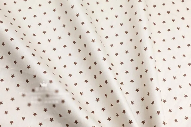 Мультфильм кошка кролик звезды Хлопок Ткань DIY лоскутное шитье ремесло подушки детские постельные принадлежности украшения Teido Tissus 50x50 см