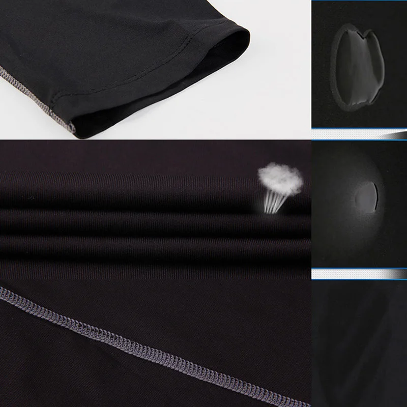 Компрессионные Мужские трико для велоспорта велосипедная одежда бега