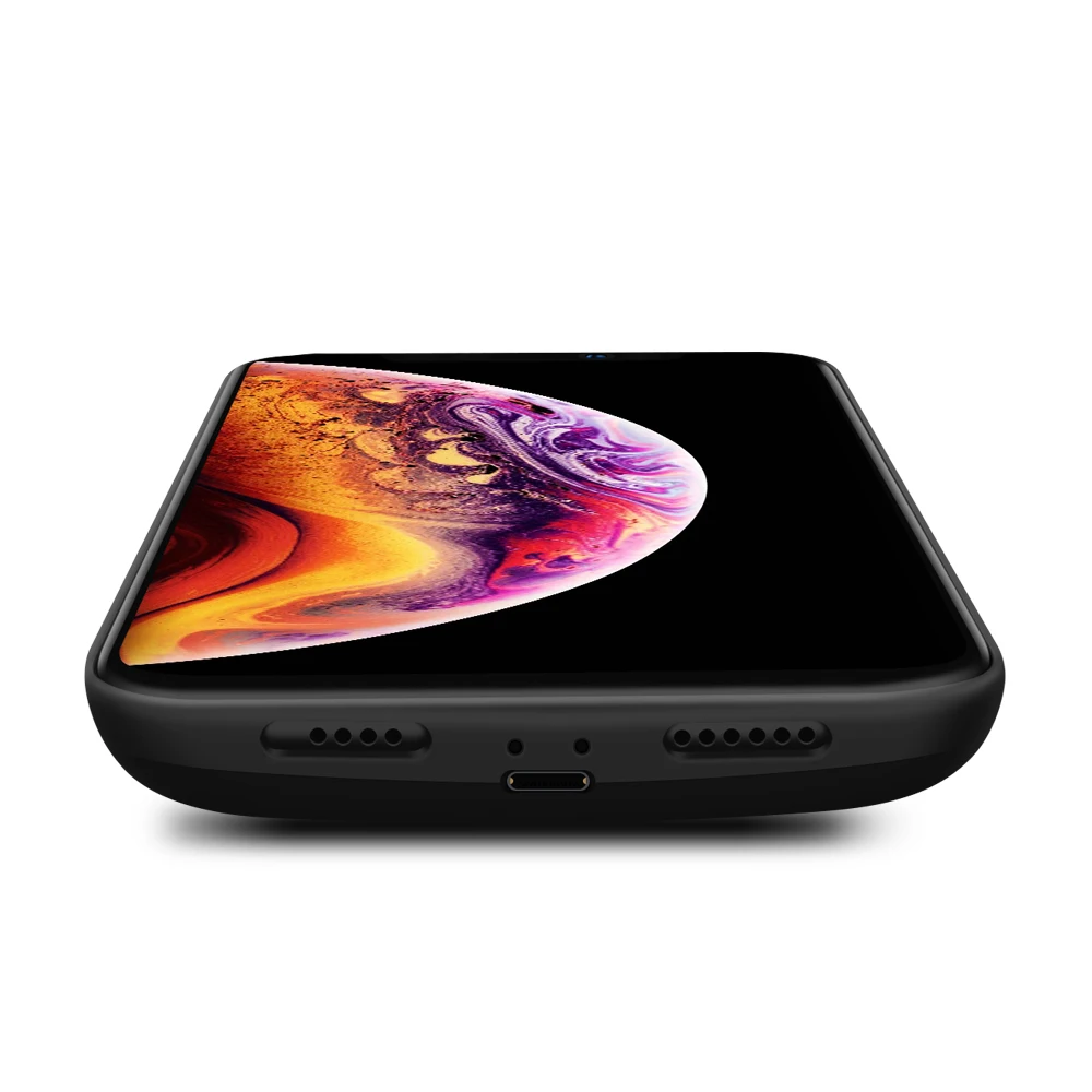 Чехол для iPhone XR XS Max, 4000 мА/ч, зарядное устройство, чехол, внешний аккумулятор, чехол для зарядки iPhone SE 5, 5S, 6, 6 S, 7, 8 Plus, противоударный
