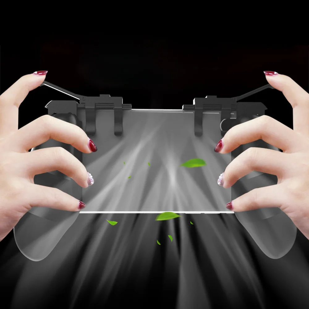 Игровой триггер кнопка огня L1R1 контроллер геймпад для iphone Android мобильные игры