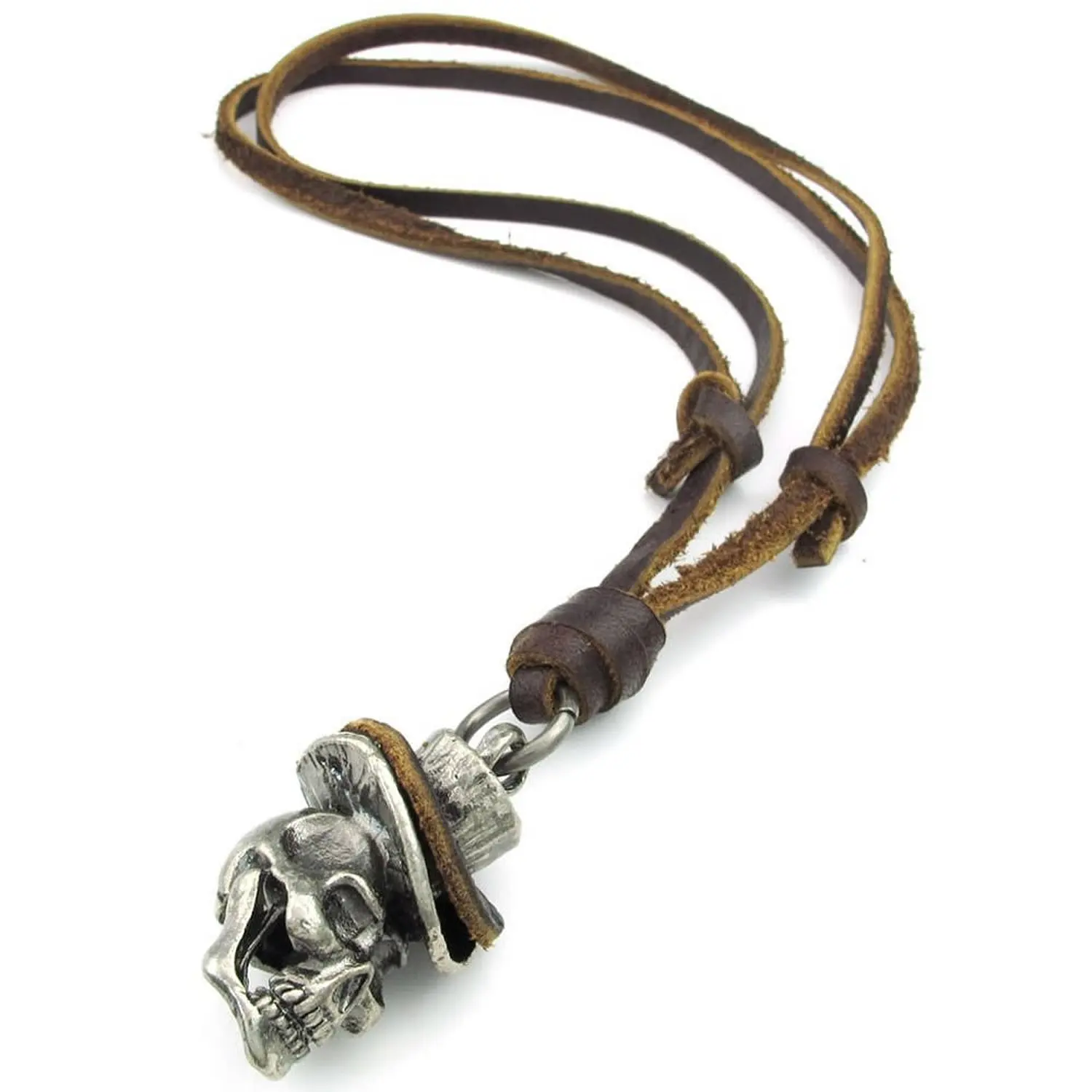 Ювелирные изделия мужское ожерелье готический головной убор с черепом