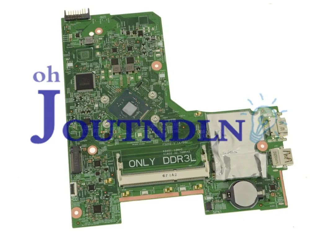 Материнская плата JOUTNDLN для ноутбука Dell Inspiron 3000 15-3552 41D5Y 041D5Y CN-041D5Y N3050 Встроенная DDR3