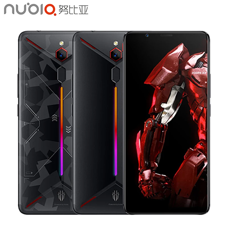 Игровой телефон zte Nubia Red Magic Mars, 6,0 дюймов, 6 ГБ/8 ГБ/10 Гб ОЗУ, 128 ГБ/256 Гб ПЗУ, восьмиядерный смартфон Snapdragon 845 на базе Android 9,0