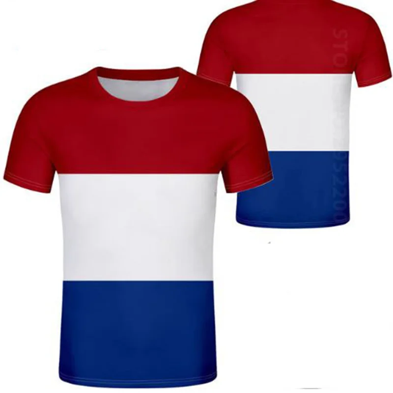 Нидерланды мужская Молодежная Футболка с именем под заказ номером nld