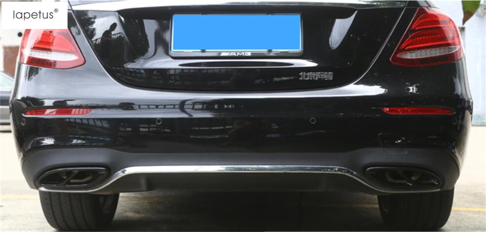Задняя выхлопная труба для Mercedes Benz GLC X253 2016 2021|trim cover|decorative trim moldingexhaust |